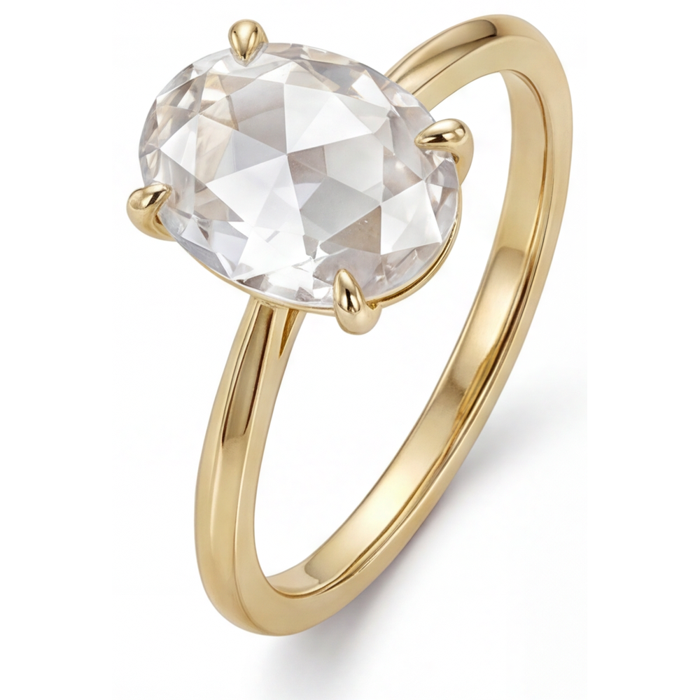 Elegant Ring 4.25 ct – front view