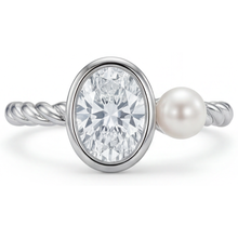 Fine Diamond Single Stone Ring 1.50-ct 14K White Gold – main view