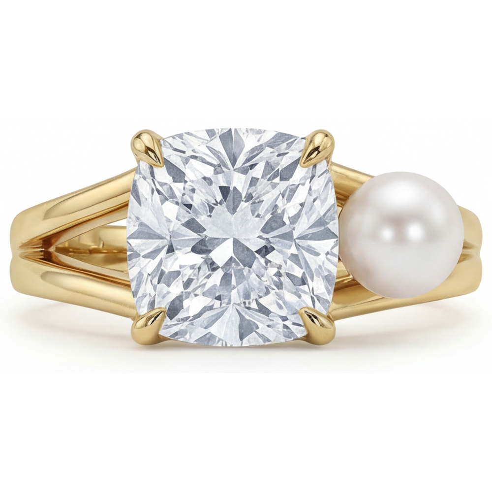 Brilliant Fine Diamond Solitaire Ring 2 ct – main view