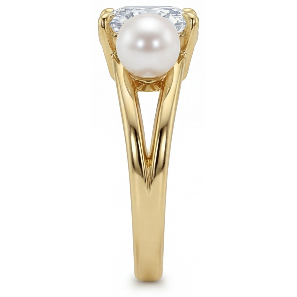 Authentic Fine Diamond Solitaire Ring – 14K Yellow Gold 2 ct