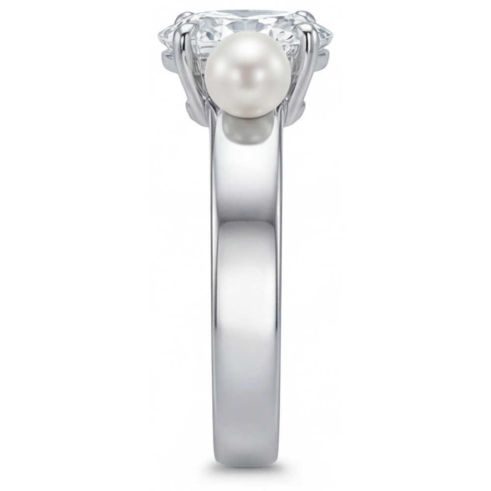 Dazzling Solitaire Ring 2.25 ct – profile view