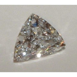 G Si Triangle Loose Natural Earth Mined Diamond Sparkling Trilliant 1.25 Ct