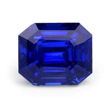 Loose Sapphires Natural Gold with Cornflower Blue Sapphire – main view