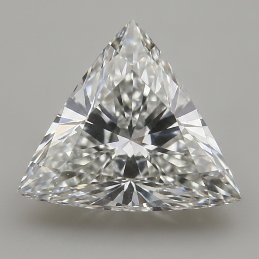 Genuine 2 Carat Triangle Trilliant F VS1 Natural Loose Diamond Earth Mined