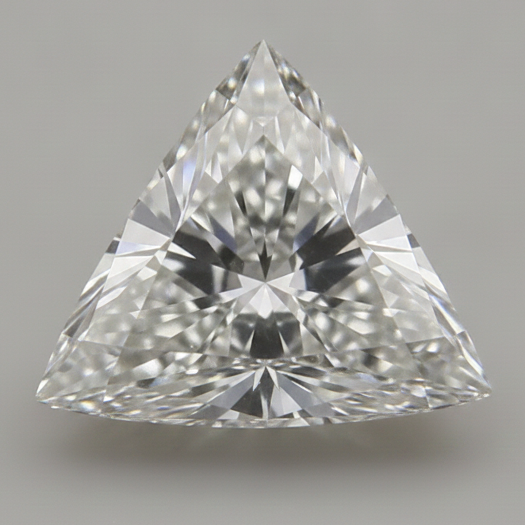 Genuine 2 Carat Triangle Trilliant F VS1 Natural Loose Diamond Earth Mined