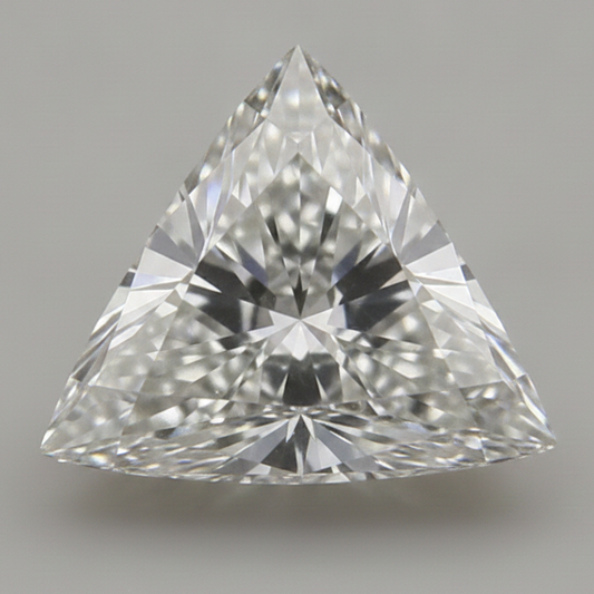 Genuine 2 Carat Triangle Trilliant F VS1 Natural Loose Diamond Earth Mined