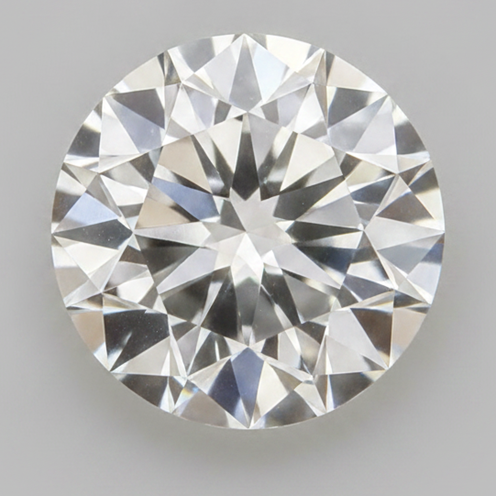 Genuine F VS1 2 Carat Loose Diamond Natural Round Earth Mined Old European Cut