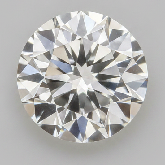 Genuine F VS1 2 Carat Loose Diamond Natural Round Earth Mined Old European Cut