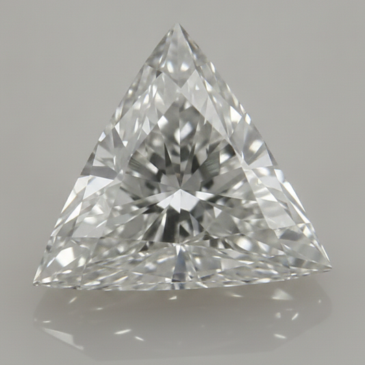 Genuine F VS1 4 Carat Trillion Cut Natural Loose Diamond Earth Mined