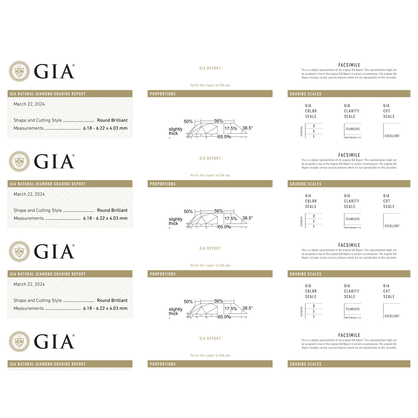 GIA Certificate