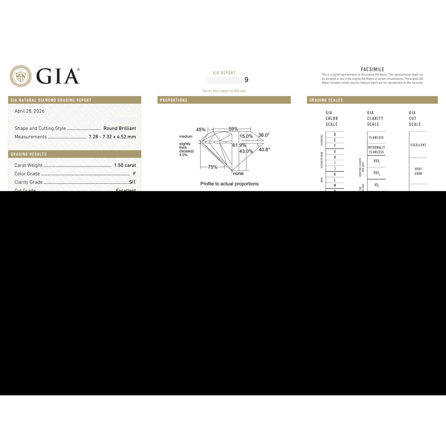 GIA Certificate