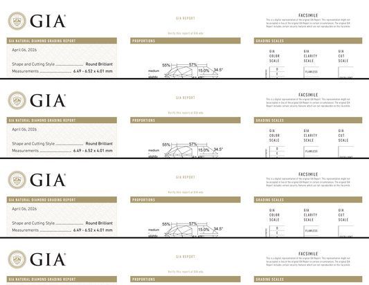 GIA Certificate