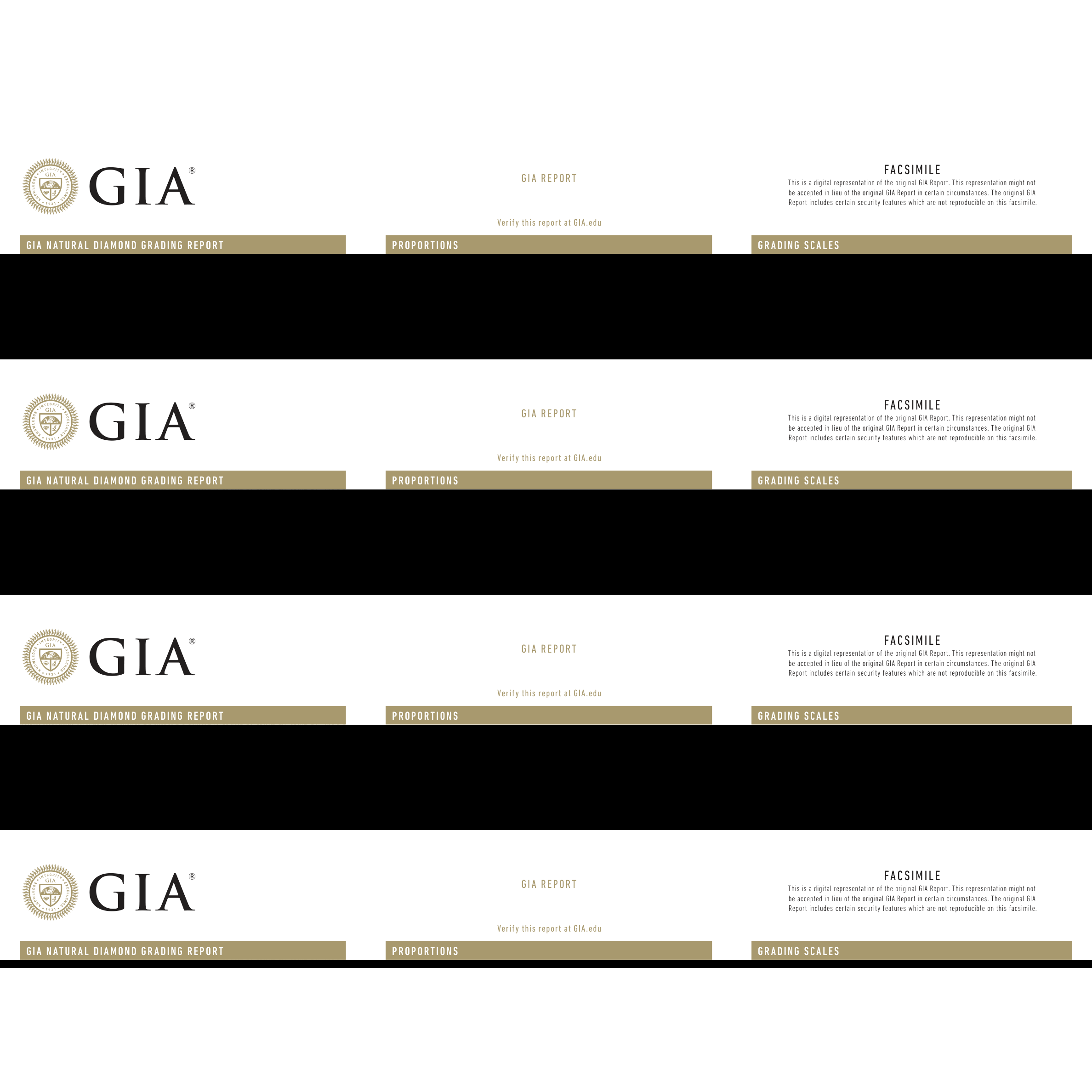 GIA Certificate