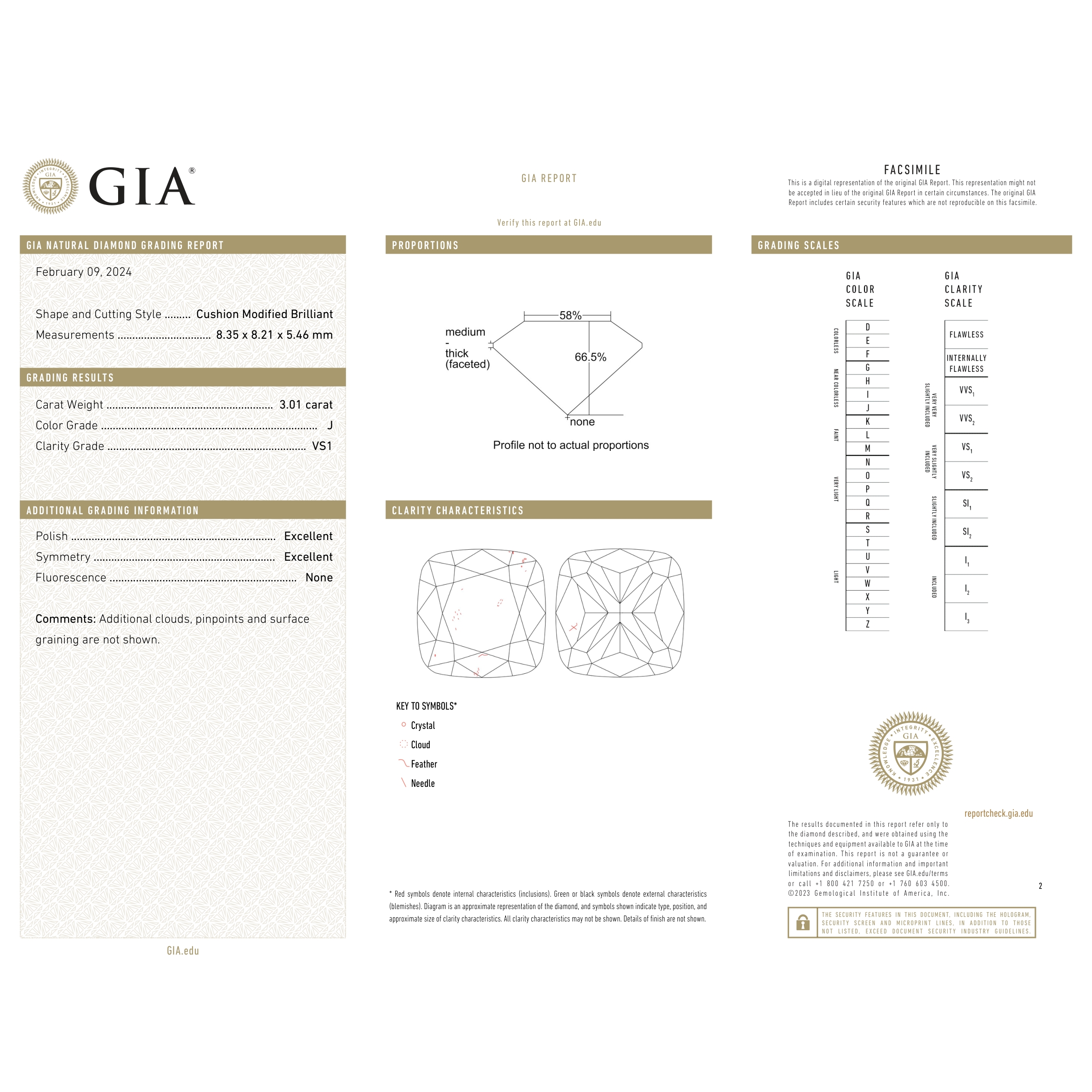 GIA Certificate 2