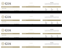 GIA Certificate