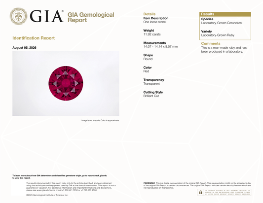 GIA Certificate