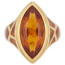 Gemstone Ring 14K Yellow Gold with Golden Citrine – main view