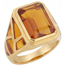 Premium Precious Stone Ring 11 ct – front view