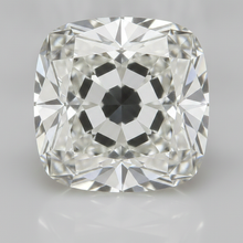 H VS1 4 Carat Authentic Old Mine Cushion Cut Natural Loose Diamond