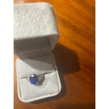 Custom Sapphire and Diamond Ring