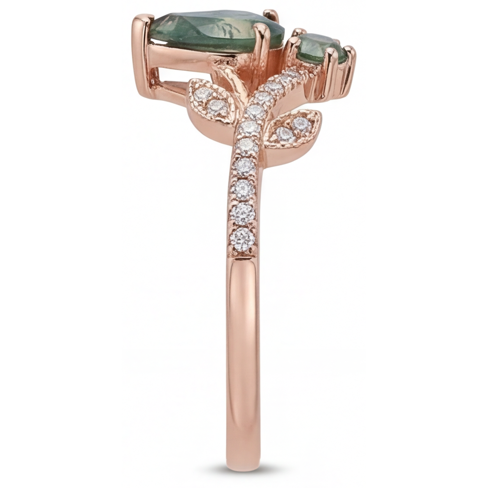 Designer Precious Stone Ring 2.50 ct – angle view
