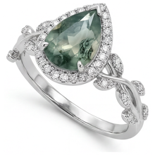 Custom Precious Stone Ring 3 ct – side view