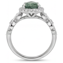 Custom Precious Stone Ring 3 ct – profile view