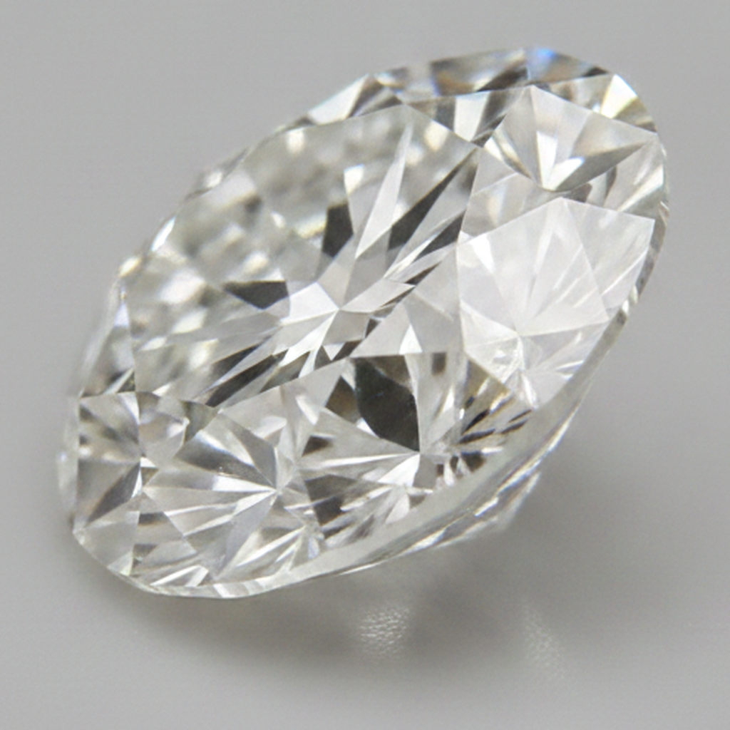 Natural 3 Carat Natural Round Loose Diamond Old European Cut Earth Mined F VS1