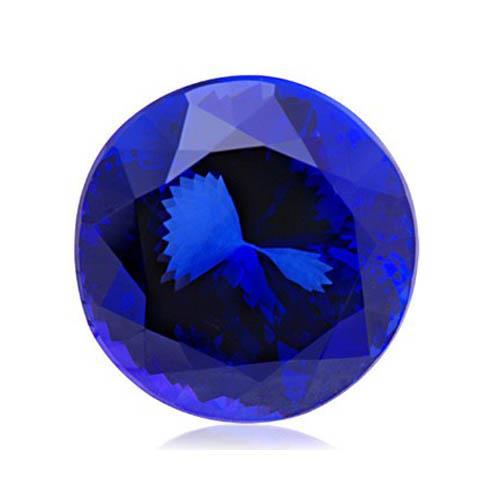 Loose Sapphires Natural Gold with Cornflower Blue Sapphire – main view