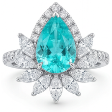Handcrafted Halo Setting Ring 5 ct – main view