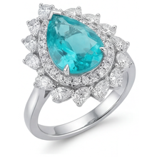 Artisan Halo Setting Ring 6.50 ct – side view