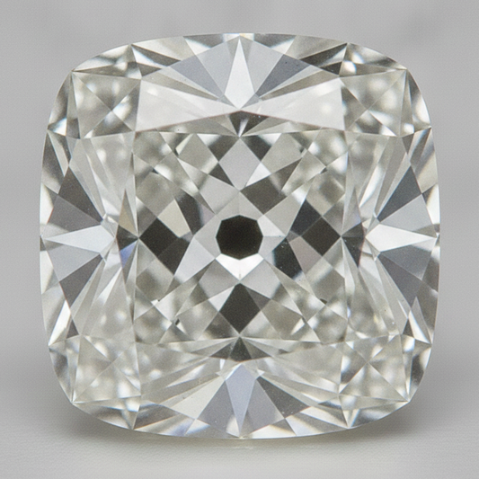 Old Miner Cushion Cut Genuine 6 Carat Real Loose Diamond F VS1