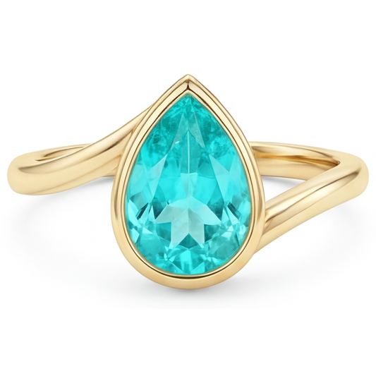 Handcrafted Colored Stone Ring 2.50 ct – main view