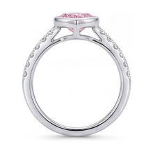 Pink Diamond Ring 2.35 Carat Heart