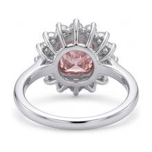 Pink Diamond Ring 4 Carat Cushion
