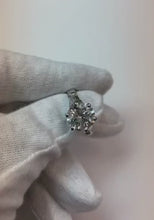 2.01 Carat Natural Earth Mined Diamonds Three Stone Style Engagement Ring New