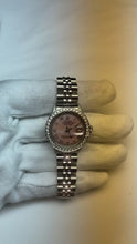 Rolex Datejust Pink Mother Of Pearl Roman Dial 26 mm Stainless Steel Watch