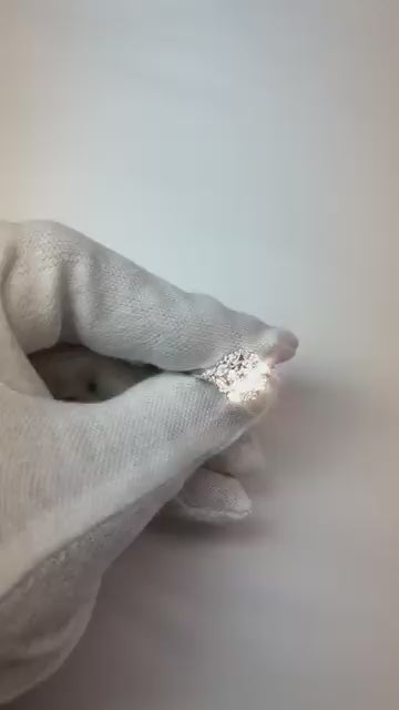 2 Carats Antique Style Round Real Natural Earth Mined DIAMOND ( NOT LAB GROWN ) Engagement Ring White Gold 14K