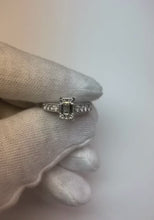 Natural Earth Mined Diamond Engagement Ring 1.50 Ct. Vintage Style White Gold 14K