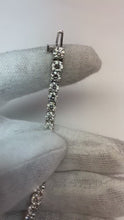 11 Carat Genuine Natural Earth Mined Diamond Tennis Bracelet For Women