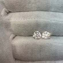 2 Ct Natural Earth Mined Diamond Earrings