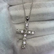 2 Ct Round Natural Earth Mined Diamond Ladies Cross Pendant Jewellery