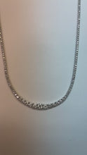 9 Carats Prong Set Real Natural Earth Mined Diamonds Tennis Necklace White Gold 14K