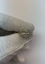4.51 Carat Oval Natural Earth Mined Diamond Three Stone Style Engagement Ring White Gold
