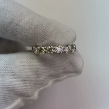 4.80CaratsRoundDiamondEternityBandWhiteGold18K