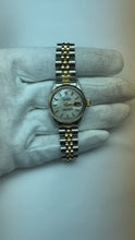 Ladies Rolex Datejust 26mm Mother Of Pearl Stick Dial Two Tone Watch