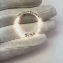 Ladies 31 Mm Round Natural Earth Mined Diamond Bezel To Fit Rolex watch 31MM Model 278240 18K White Gold