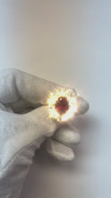 Red Ruby Gemstone Cocktail Ring