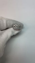 2 Carat Marquise And Round Natural Earth Mined Diamond Engagement Band White Gold 14K New
