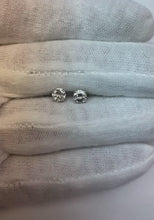 1 Carat Solitaire Genuine Round Natural Earth Mined Diamond Stud Lady Earring